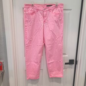 Calvin Klein stretch jeans in hot pink size 32/14